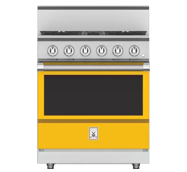 Hestan 30" KRG Series 4 Burner Gas Range - Sol