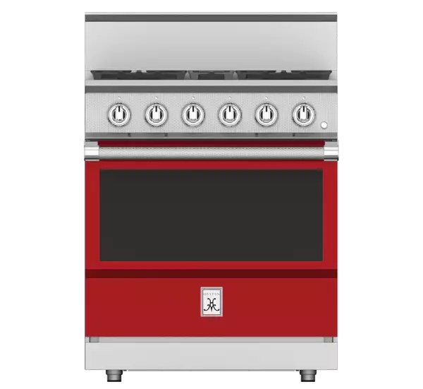 Hestan 30" KRG Series 4 Burner Gas Range - Matador
