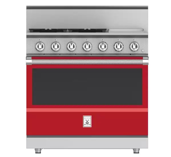 Hestan 36" KRG Series Gas Range - Matador with Griddle