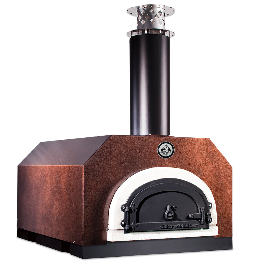 Chicago Brick Oven 500 Wood Fired Countertop Pizza Oven | These preassembled wood-fired brick ovens offer the benefit of a permanent wood fired oven without the time and expense of a full, custom installation.