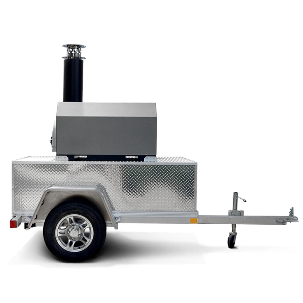 Chicago Brick Oven 750 Tailgater Wood Fired Mobile Pizza Oven | The high-performance design allows you to include radiant heat, convection and conduction in your outdoor cooking repertoire. It’s versatility that’s perfect for the professional or at-home chef.
