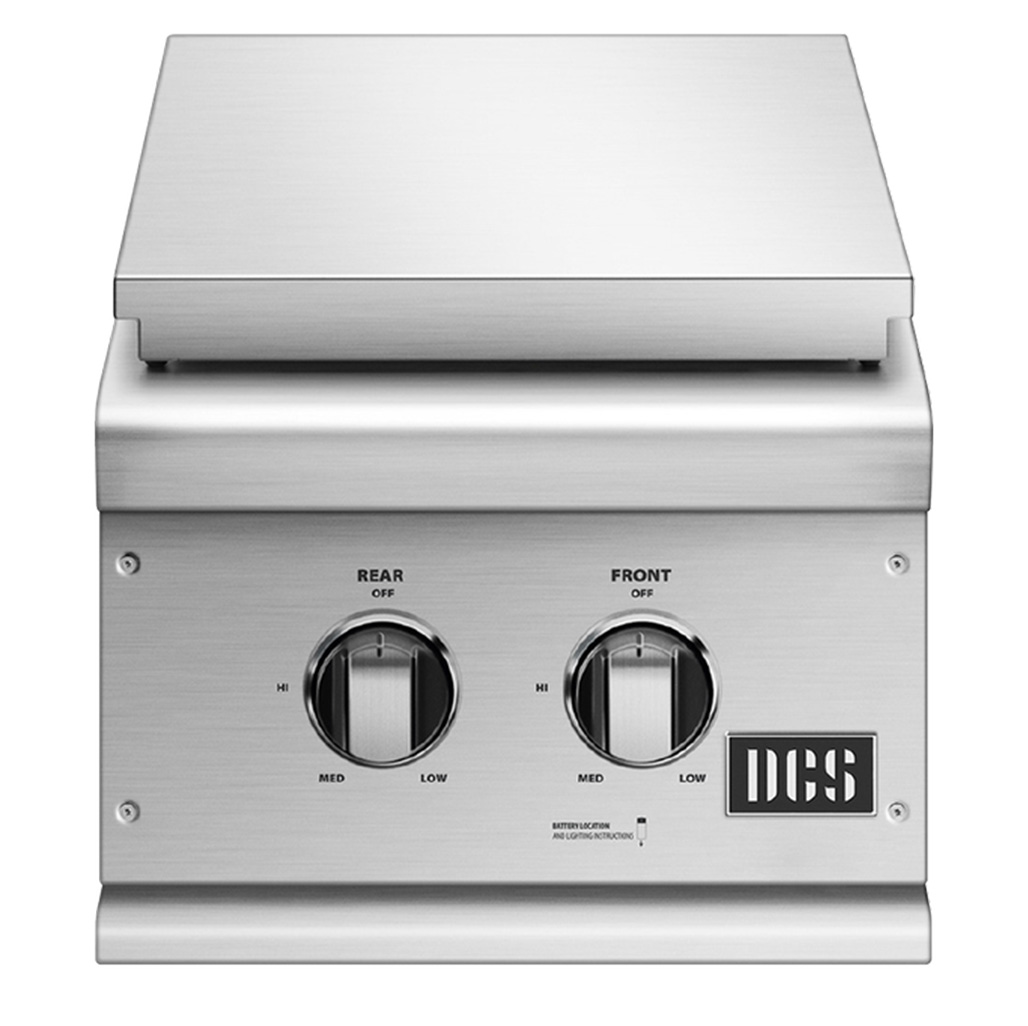DCS 14" 7 Series Gas Double Side Burner |  DCS side burners are rated at a powerful 17,000 BTUs