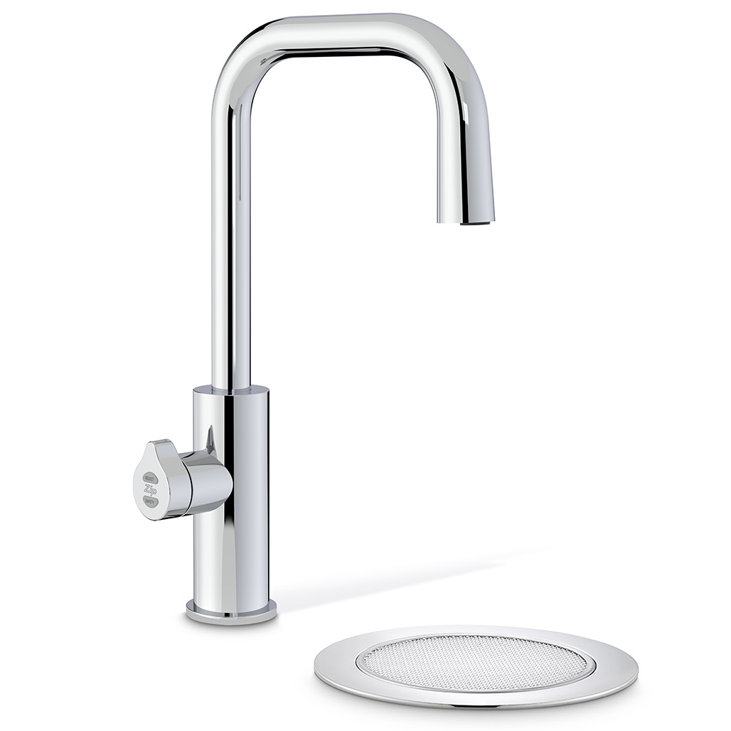 Zip HydroTap Cube Plus Water System Kit | This tap style can be installed over the sink as a secondary tap or over our optional design range font/drip tray