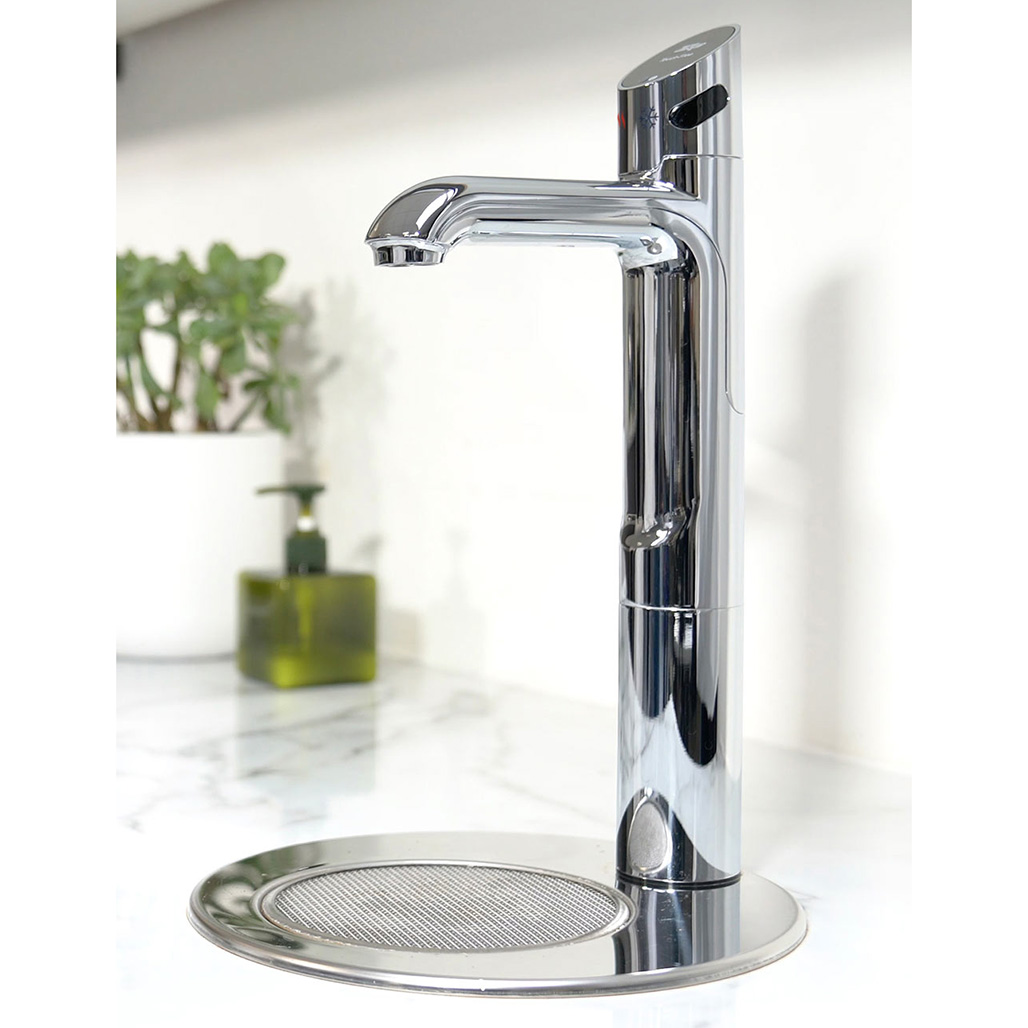 Zip Water HydroTap Touch Free Wave Water System Kit | On demand sparkling water, advanced smart technology, beautiful design and high filtration for healthier living