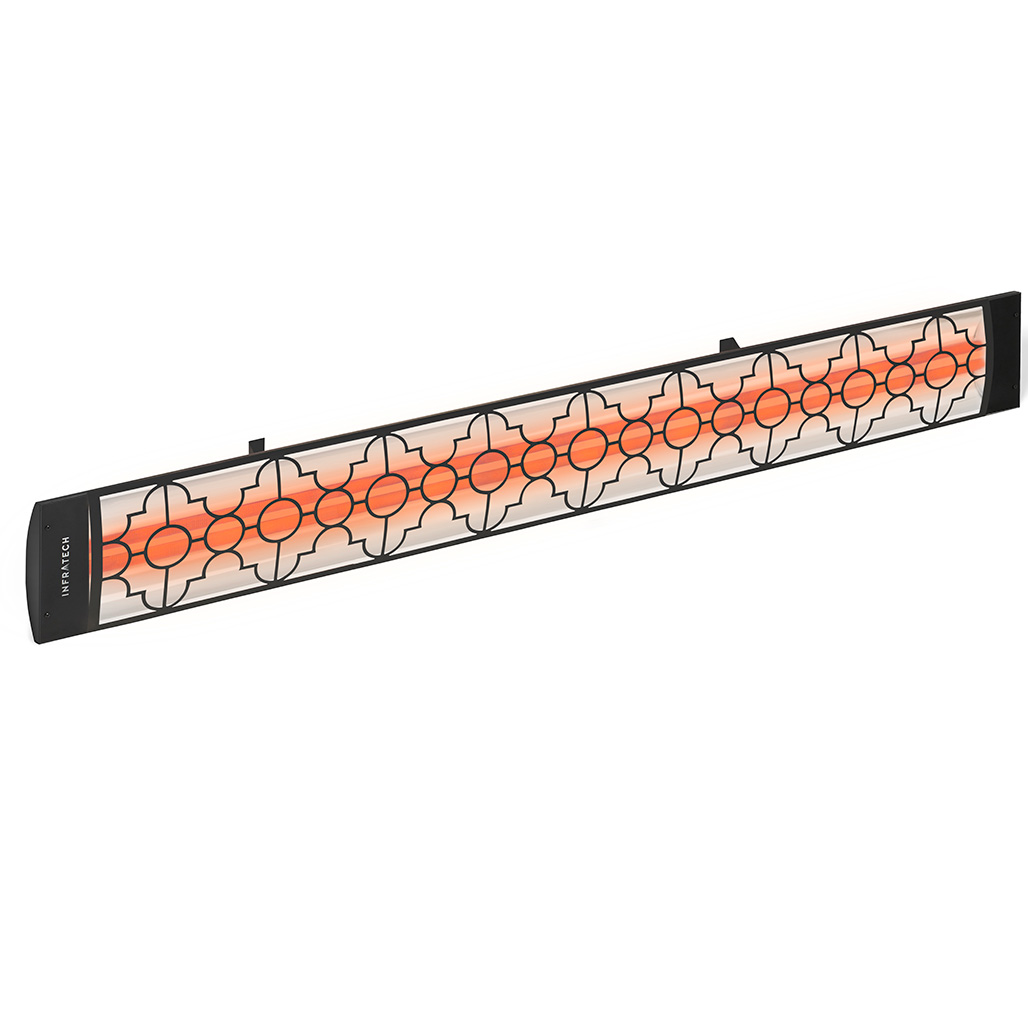 Infratech Motif CD Series 4000 Watt 39" Outdoor Electric Heater - Dual Element | Infratech's powerful dual-element CD-Series fixtures provide more concentrated heat for larger scale applications with mounting heights of 8-14 feet.