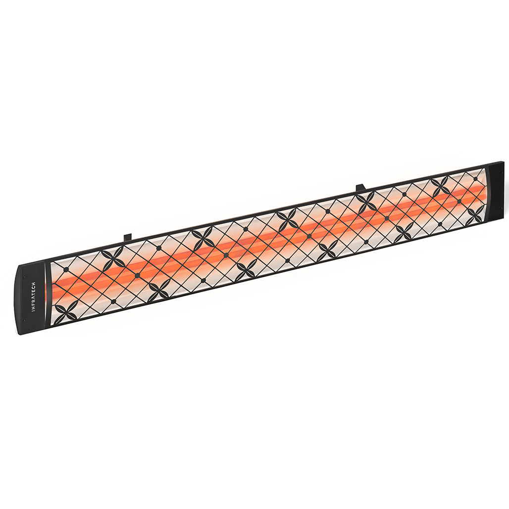 Infratech Motif CD Series 5200 Watt 48" Outdoor Electric Heater - Dual Element | Infratech's powerful dual-element CD-Series fixtures provide more concentrated heat for larger scale applications with mounting heights of 8-14 feet.