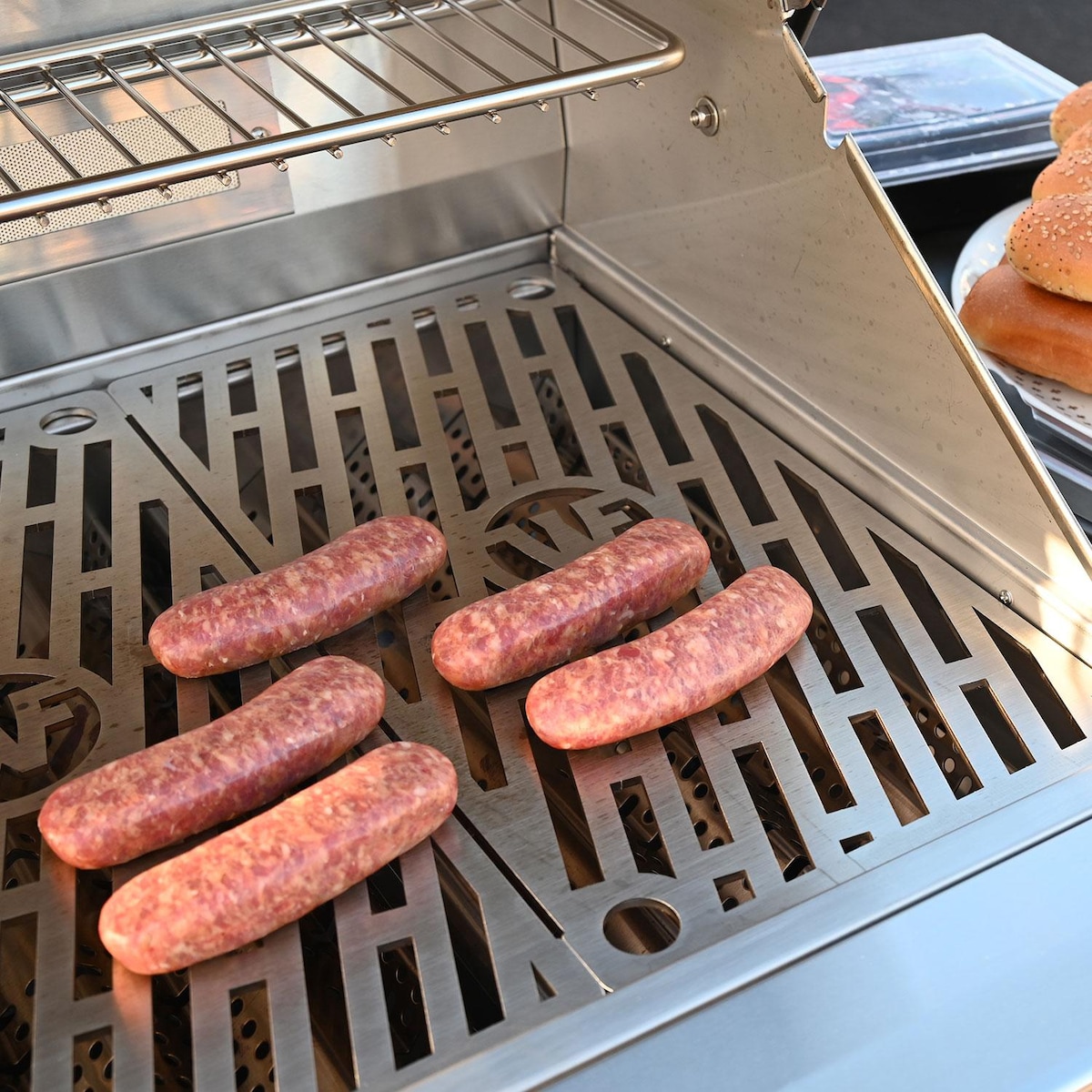 Wildfire Ranch Pro 36" Built-In Black Stainless Steel Gas Grill | Modern Gas Grills for Outdoor Kitchens