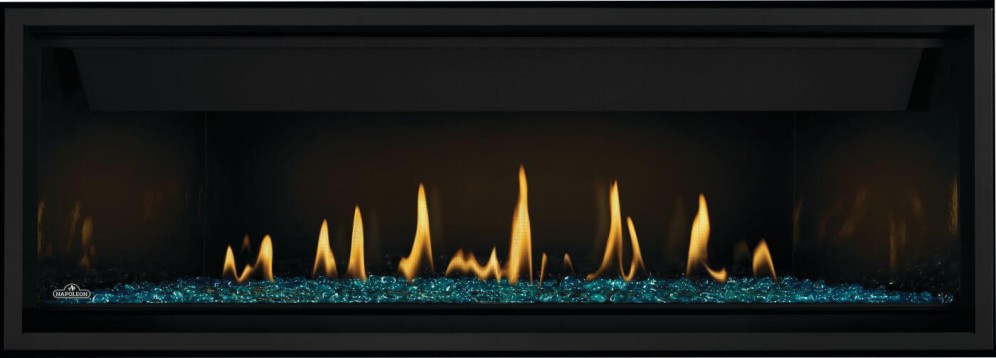 Napoleon 56" Ascent Linear Premium Series Direct Vent Gas Fireplace - Premium Safety Barrier Included
