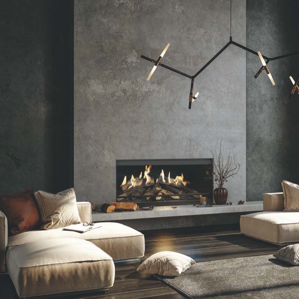 NetZero Fire E-One 130 Single Sided Electric Fireplace