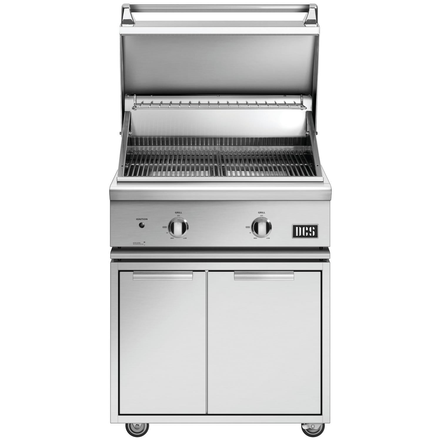 DCS 30" 7 Series Freestanding Gas Grill | The versatile DCS Cart comes in a range of sizes to suit your grill head, creating a compact outdoor kitchen solution wherever you choose.