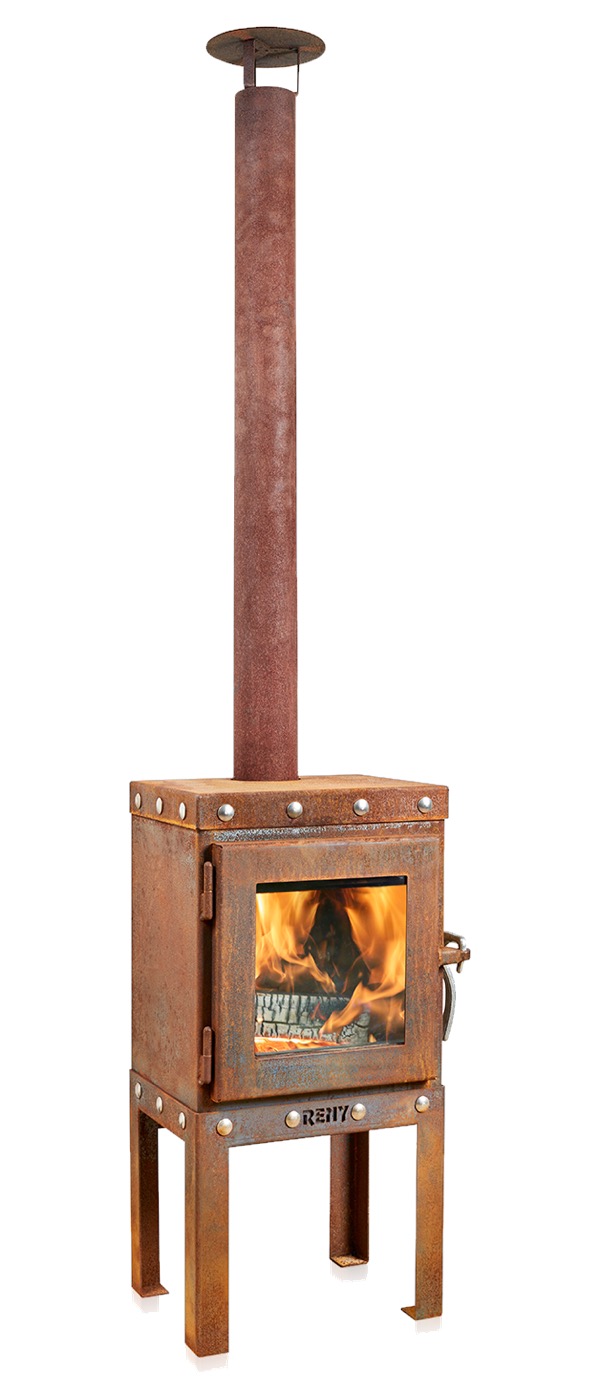 RB73 Piqua Outdoor Wood Burning Stove | Embers Living
