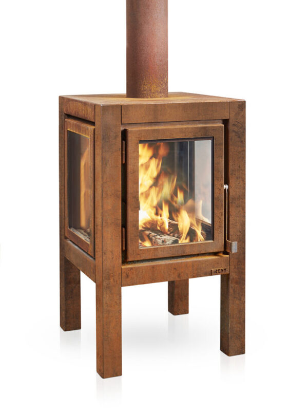 RB73 Quaruba XL Outdoor Wood Burning Fireplace | Embers Living