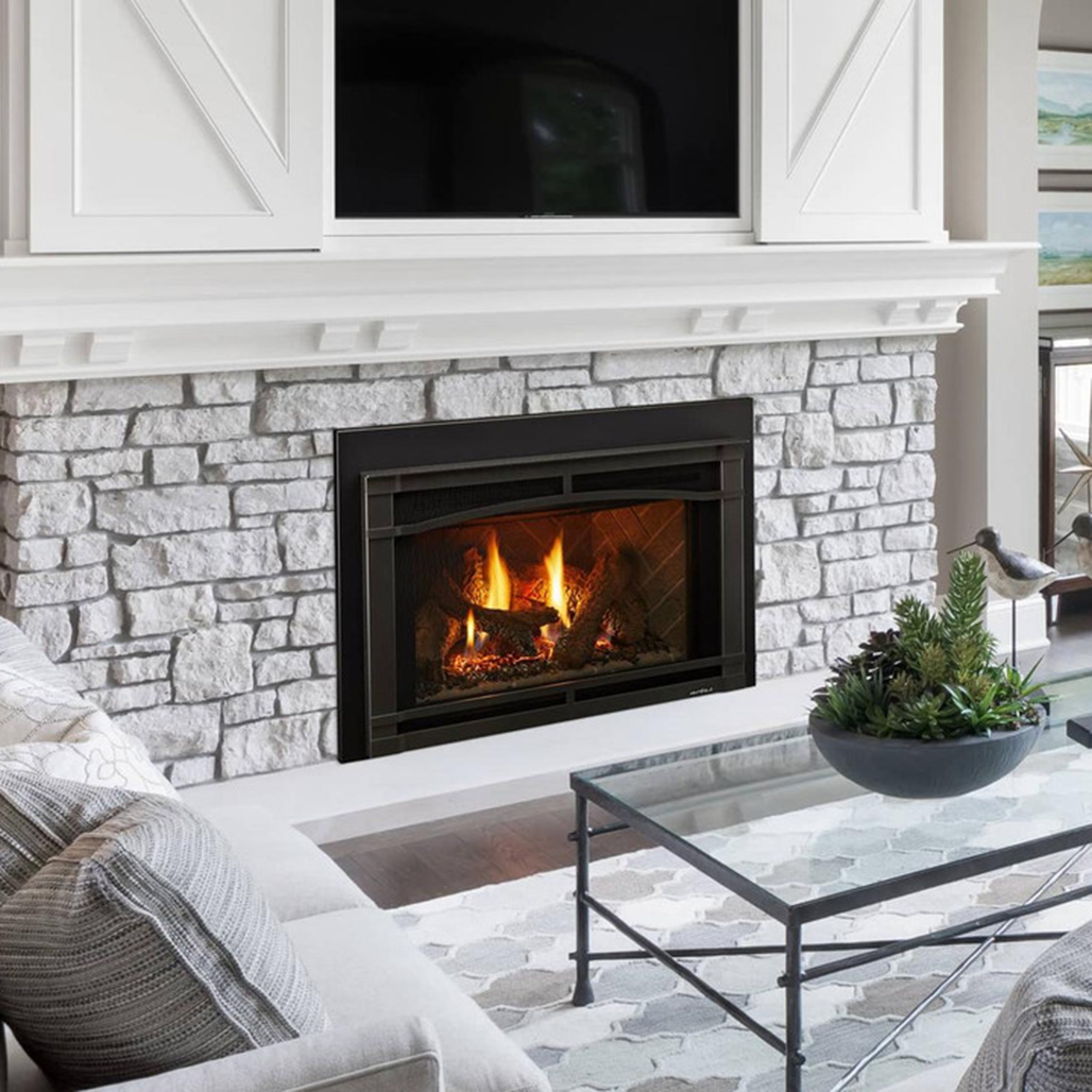 Heat N Glo Supreme 25" Direct Vent Gas Insert | Traditional Gas Insert