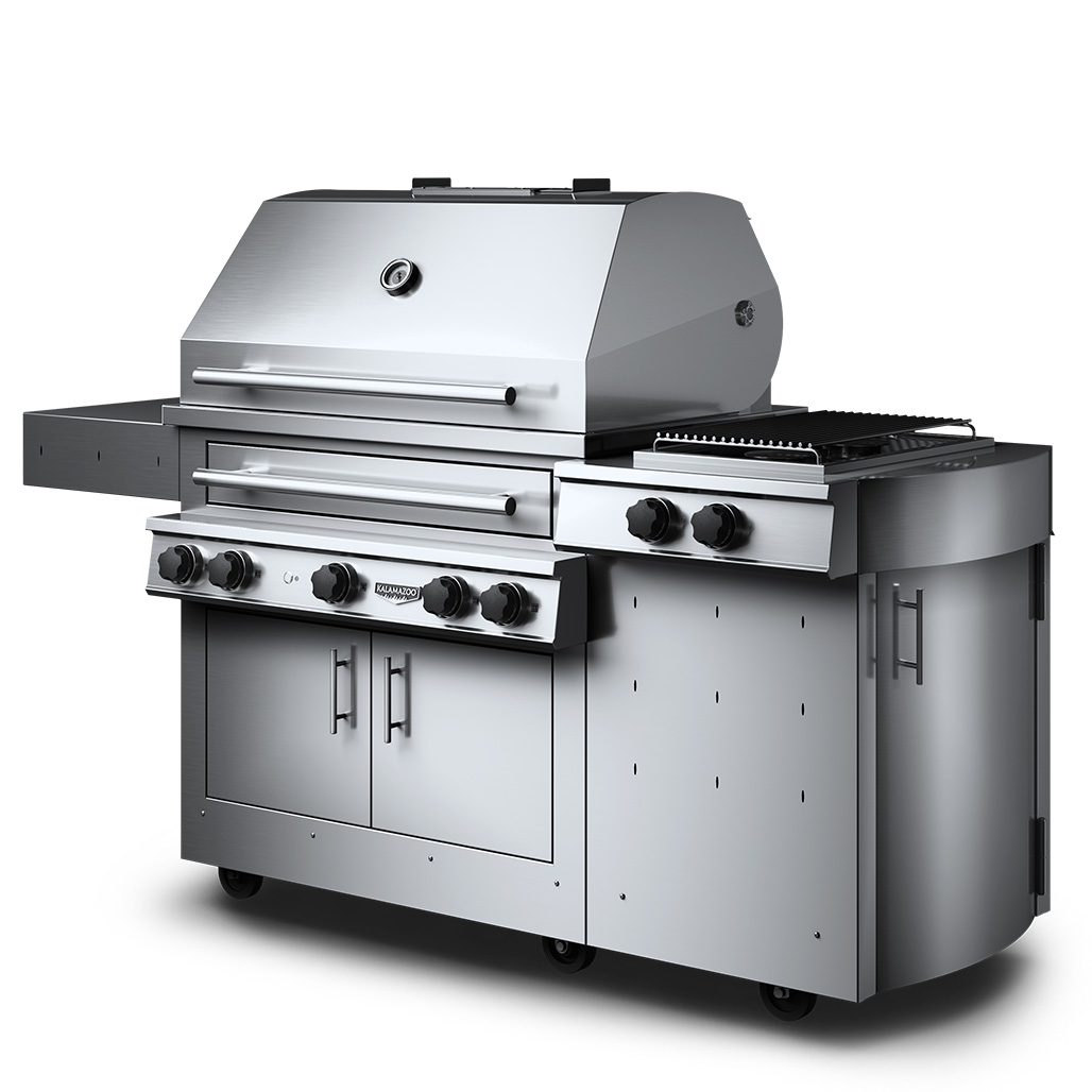 Kalamazoo K750 Freestanding Hybrid Fire Grill | Embers Living