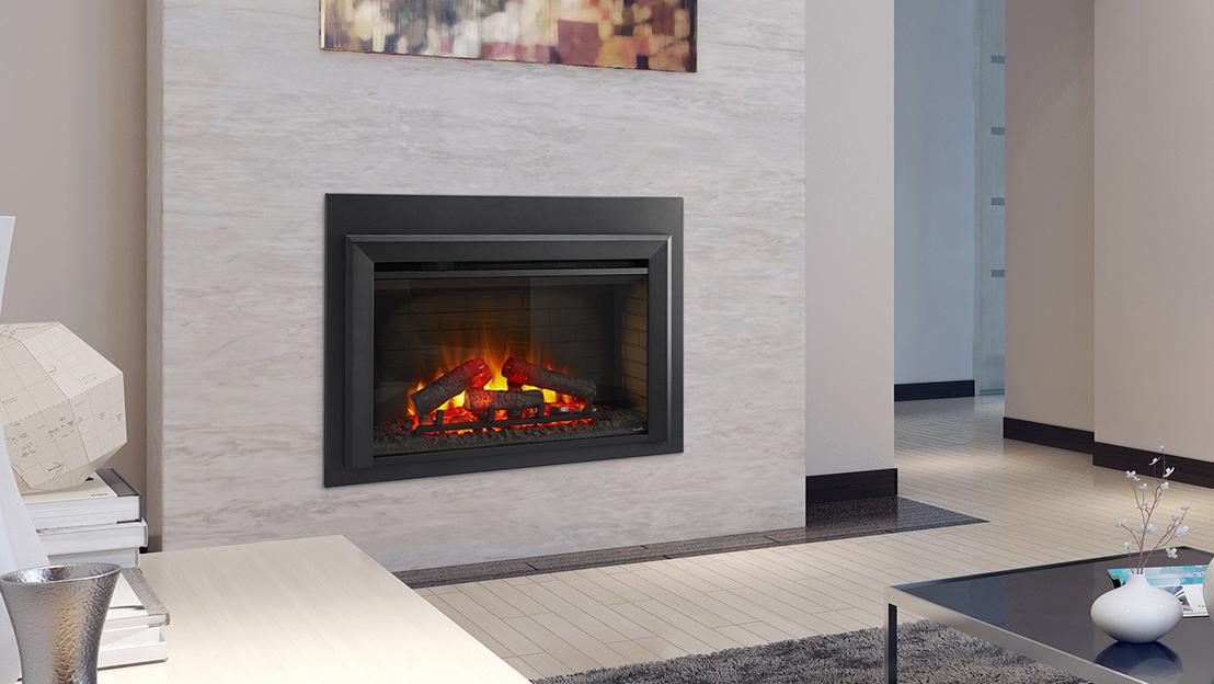Simplifire 25" Electric Insert Fireplace | Realistic log set