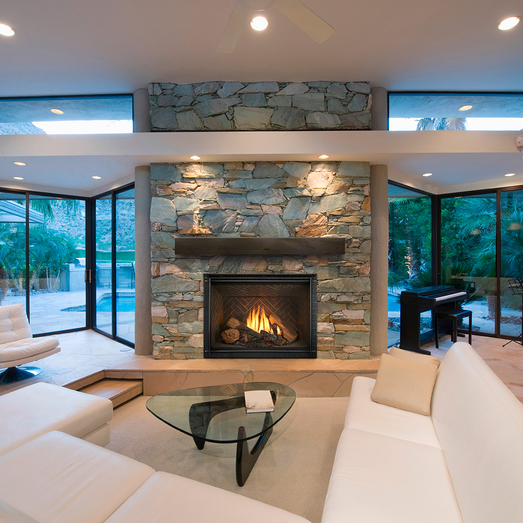 Heat N Glo 42" 8K Series Gas Fireplace | Smart Home Compatible