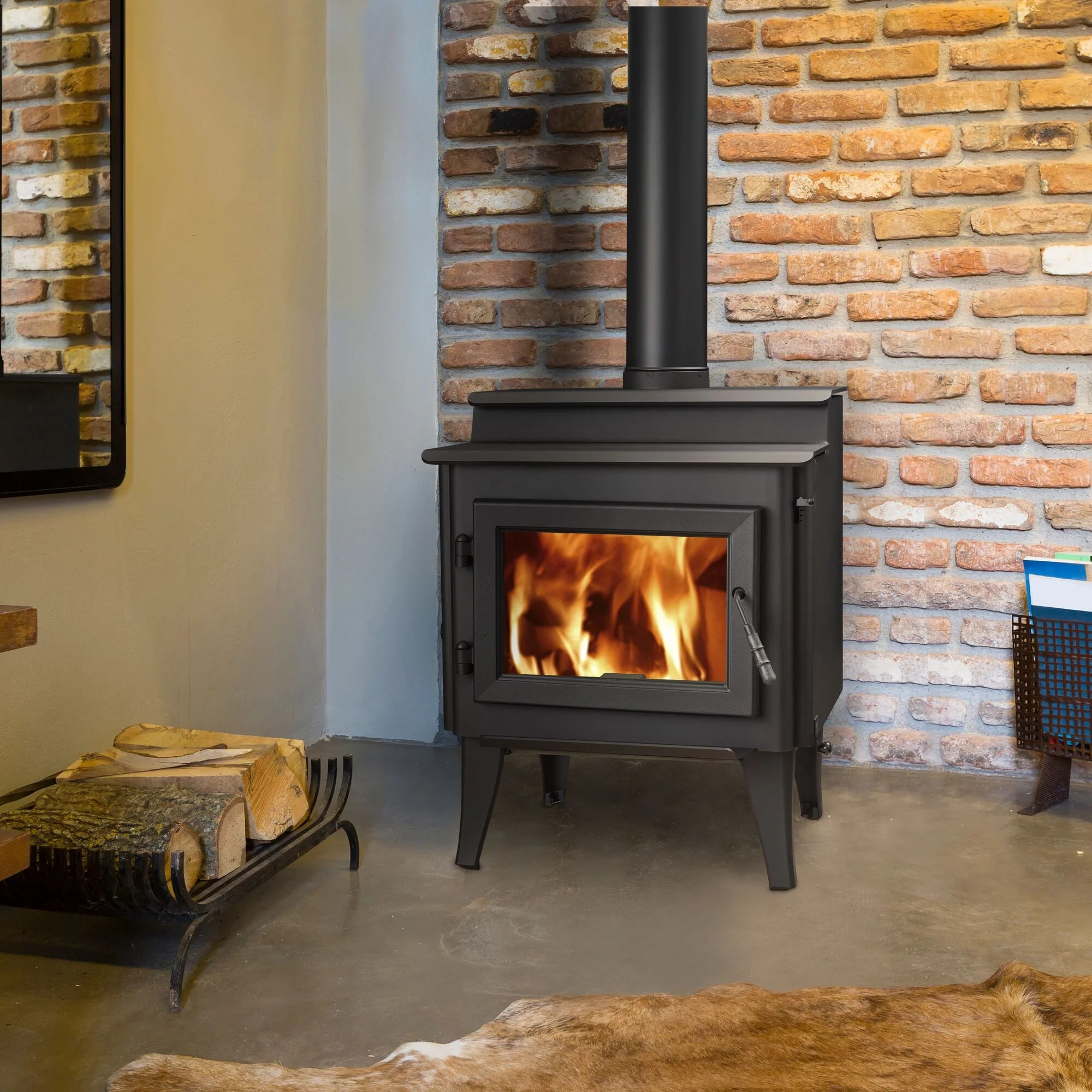 Quadra-Fire 4900 Step Top Wood Stove | Embers Living