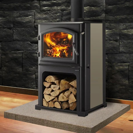 Quadra-Fire Discovery II Wood Stove | Eliminate the hassle and save time with Automatic Combustion Control simply load the wood, light the fire and walk away
