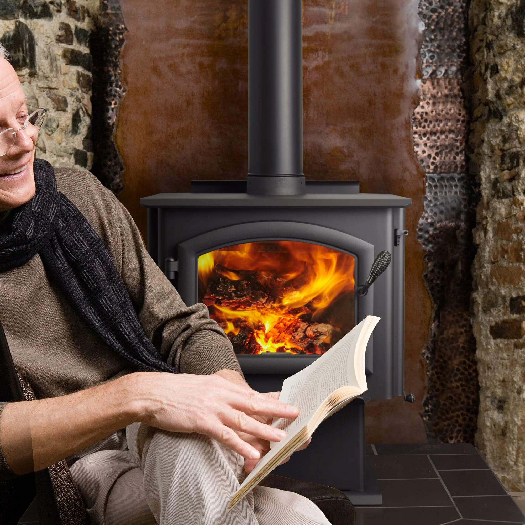 Quadra-Fire 4300 Millennium Wood Stove | Embers Living