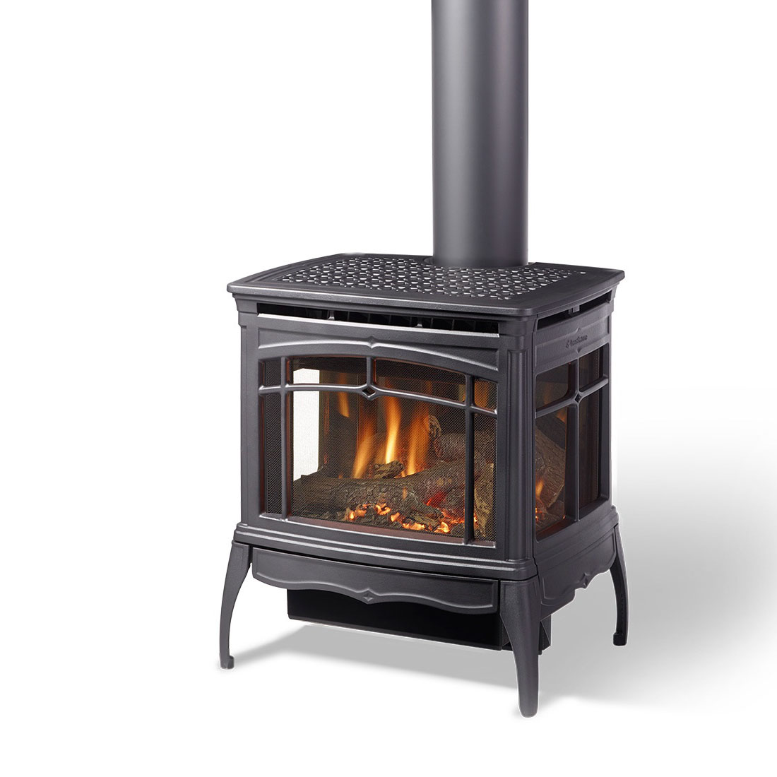 【中古品】　Bristol トレイ 黒 Hearthstone Bristol DX Gas Stove | Embers Living