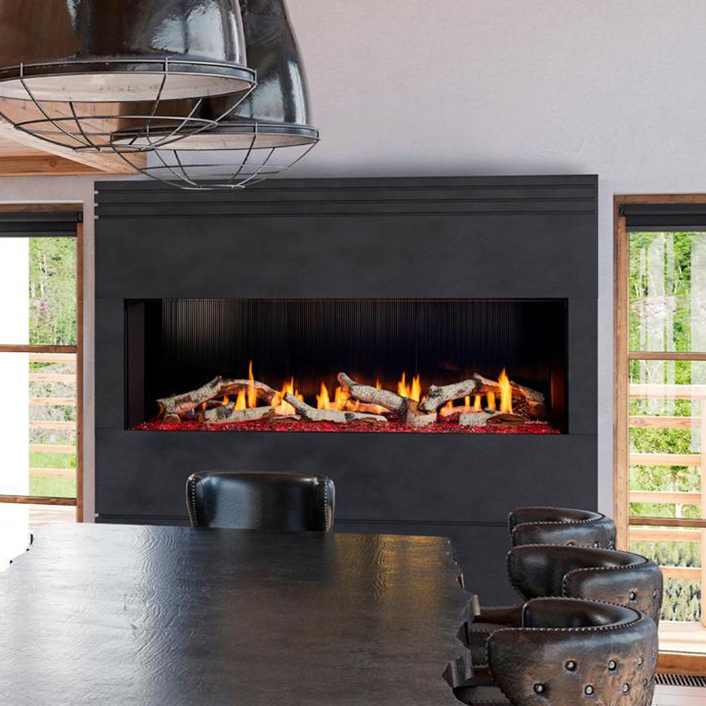 Heat N Glo Primo-II 48-Inch Direct Vent Linear Gas Fireplace