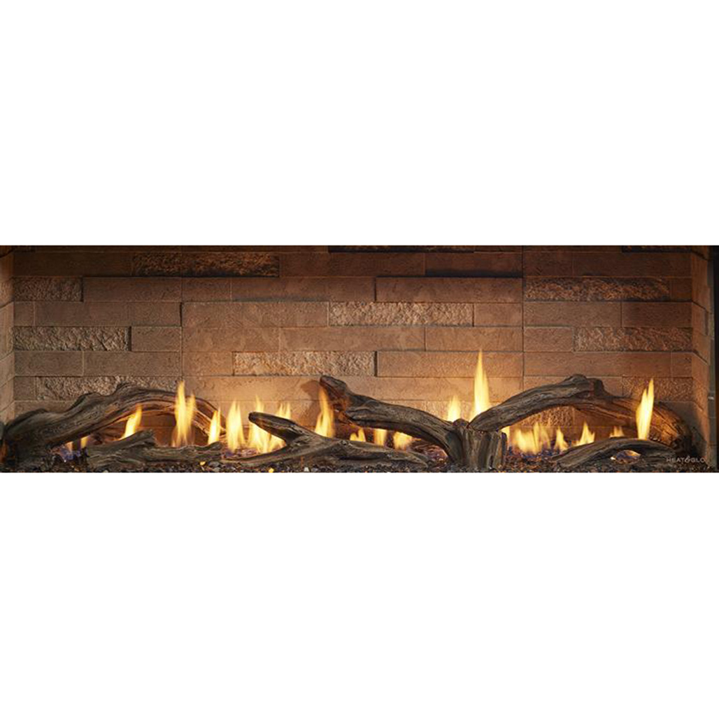 Heat N Glo Primo-II 72-Inch Direct Vent Linear Gas Fireplace