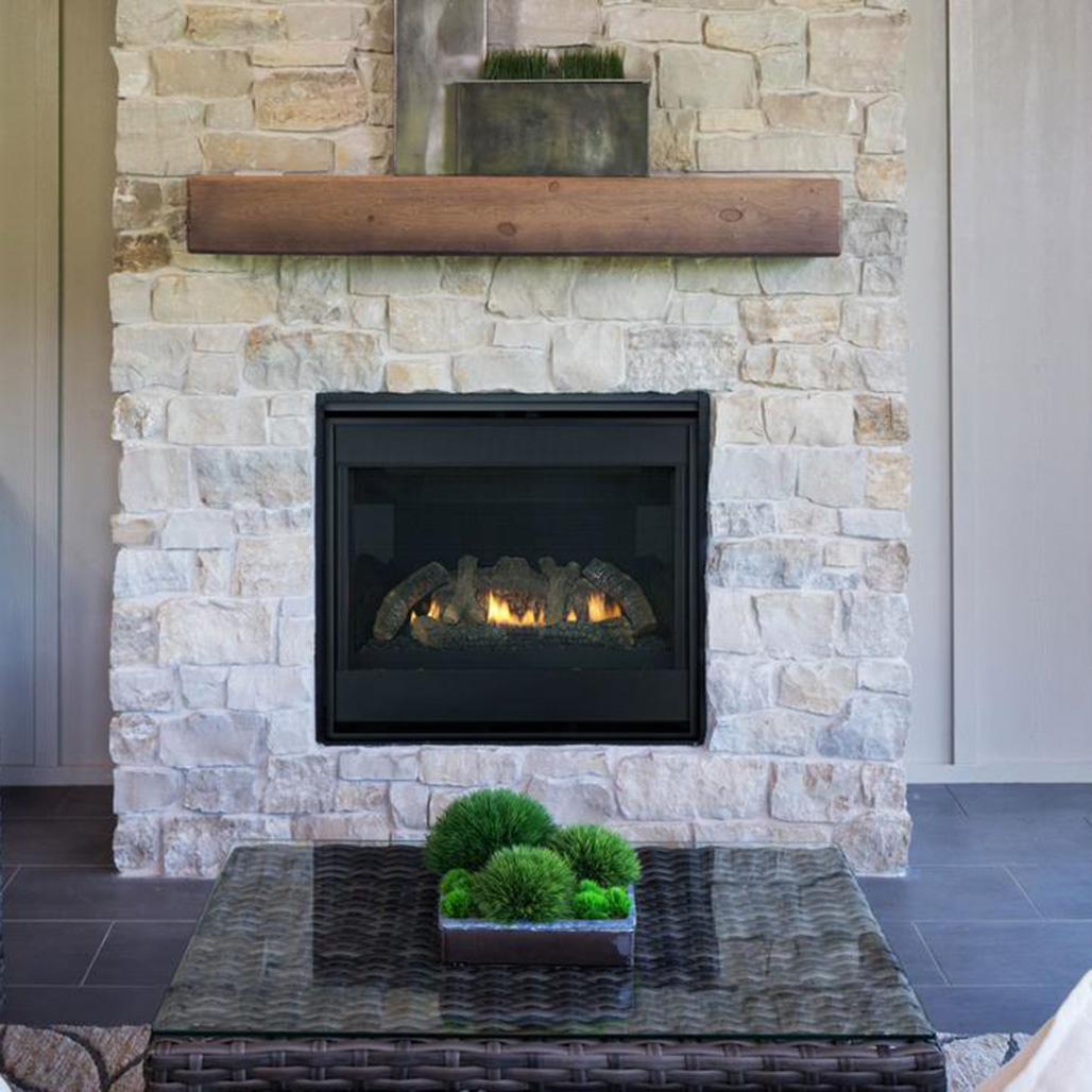 Heat N Glo SlimLine Fusion 5 32-Inch Direct Vent Gas Fireplace