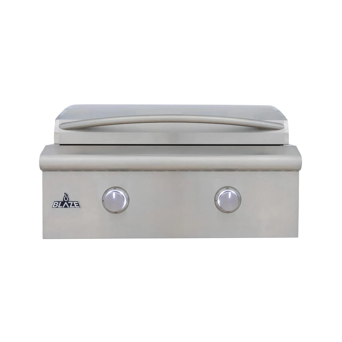 Blaze 30" LTE+ Built-In Gas Griddle | Stainless steel lid protects the griddle when not in use