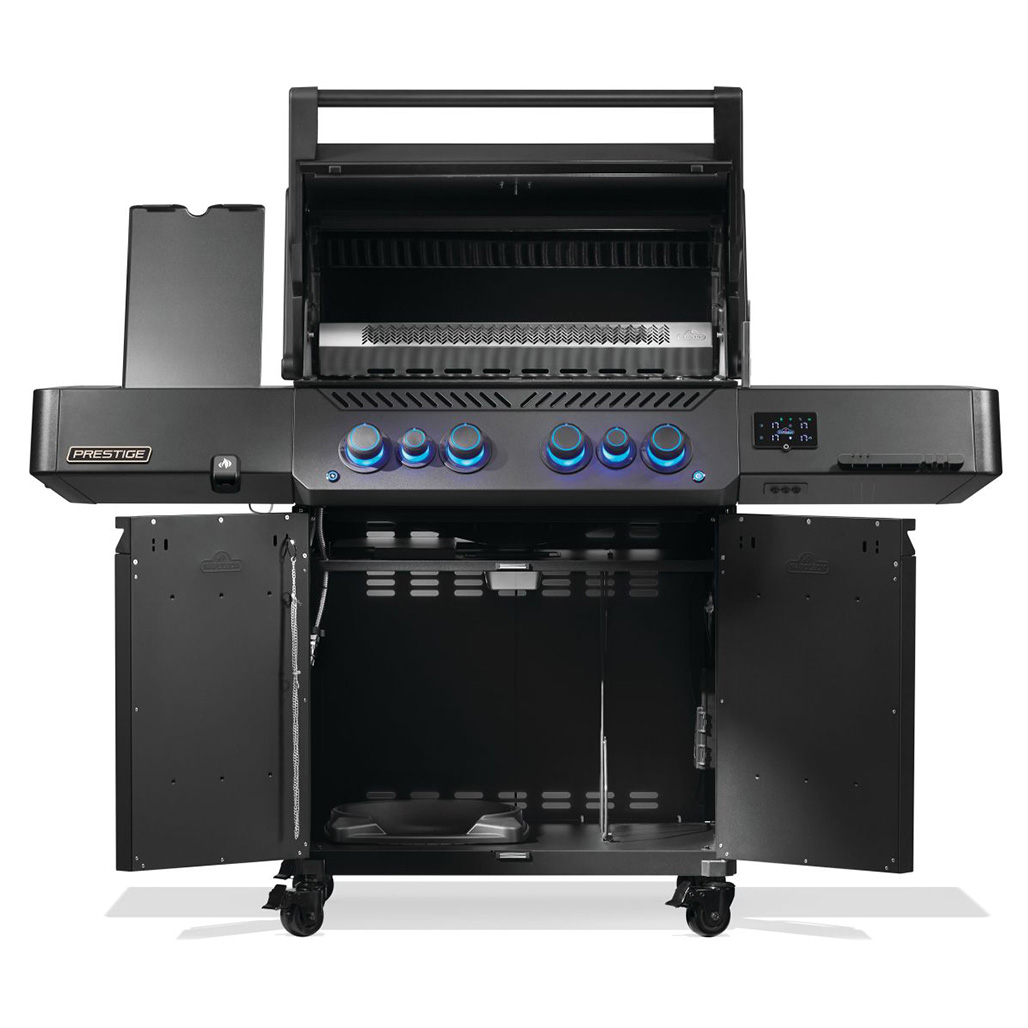 Napoleon Phantom Prestige 500 Connected RSIB Freestanding Gas Grill | Guidance and cook assist ensure every meal is cooked perfectly