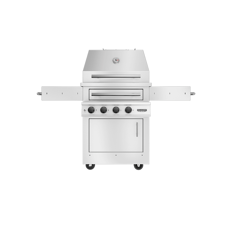 Kalamazoo Freestanding Hybrid Fire Grill | Awesome firepower, custom dragon burners, enhanced heat circulation and live fire cooking capabilities