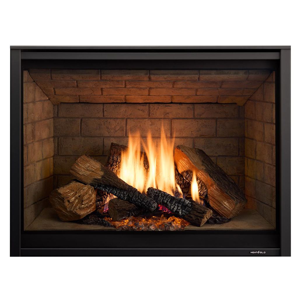Heat N Glo 8KX 42-Inch Direct Vent Gas Fireplace | Embers Living