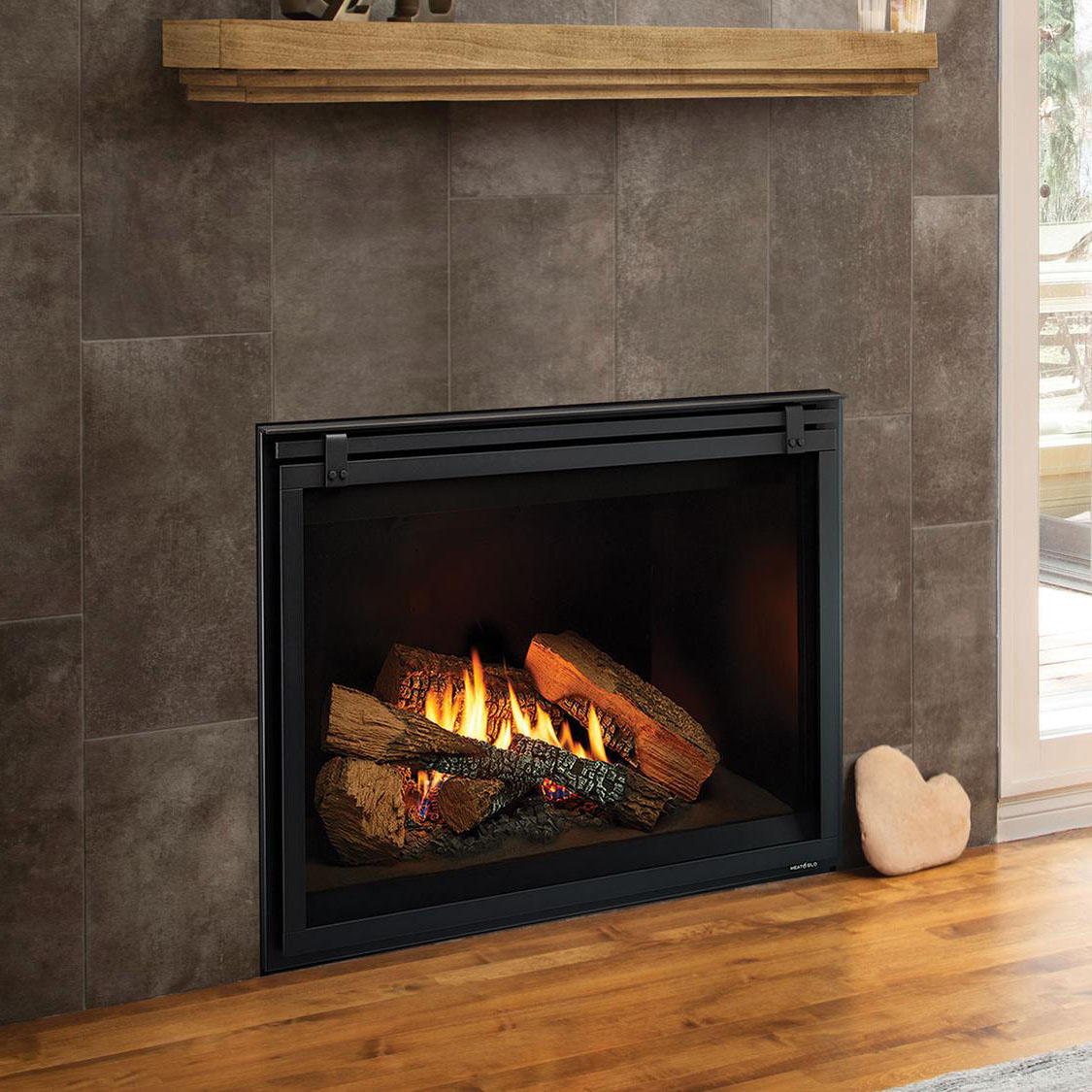 Heat N Glo 36" 6KX Direct Vent Gas Fireplace | Put the heat where you want it, when you want it.