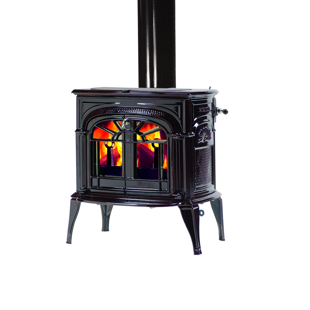 Vermont Castings Intrepid Flexburn Wood Stove | Shown in Majolica Brown