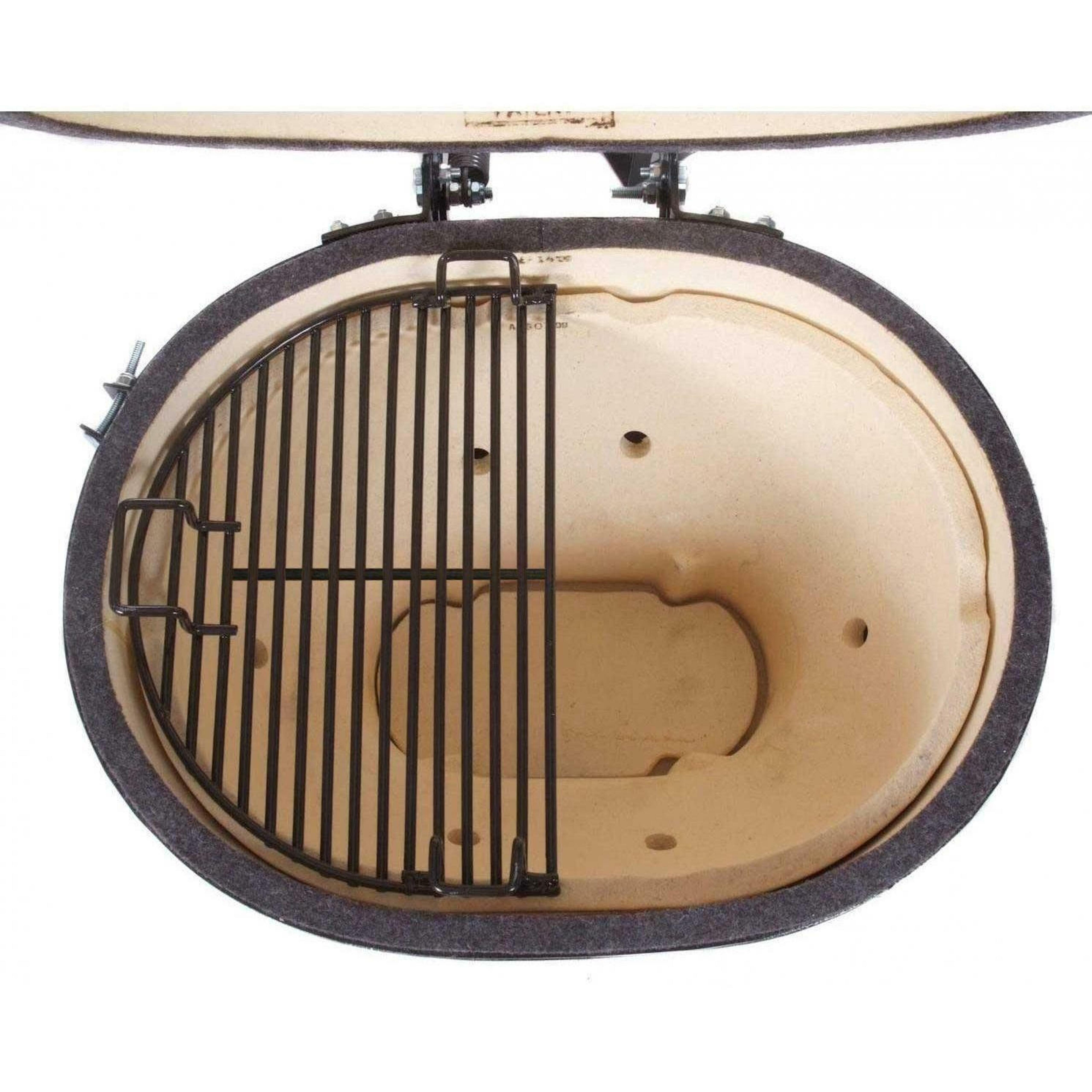 Primo Oval XX-Large Ceramic Charcoal Grill | Roasting with Charcoal