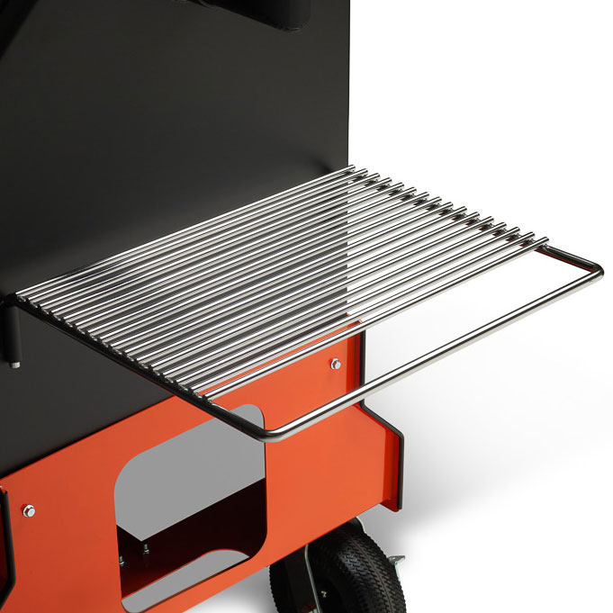 Yoder Smoker YS480S Competition Pellet Grill | Wire Side Shelf