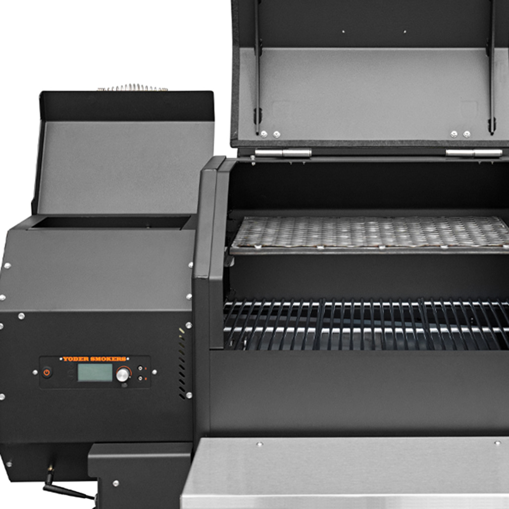 Yoder Smokers YS480S Outlander |  15.5″ x 20″ 2nd Level Slide-Out Shelf