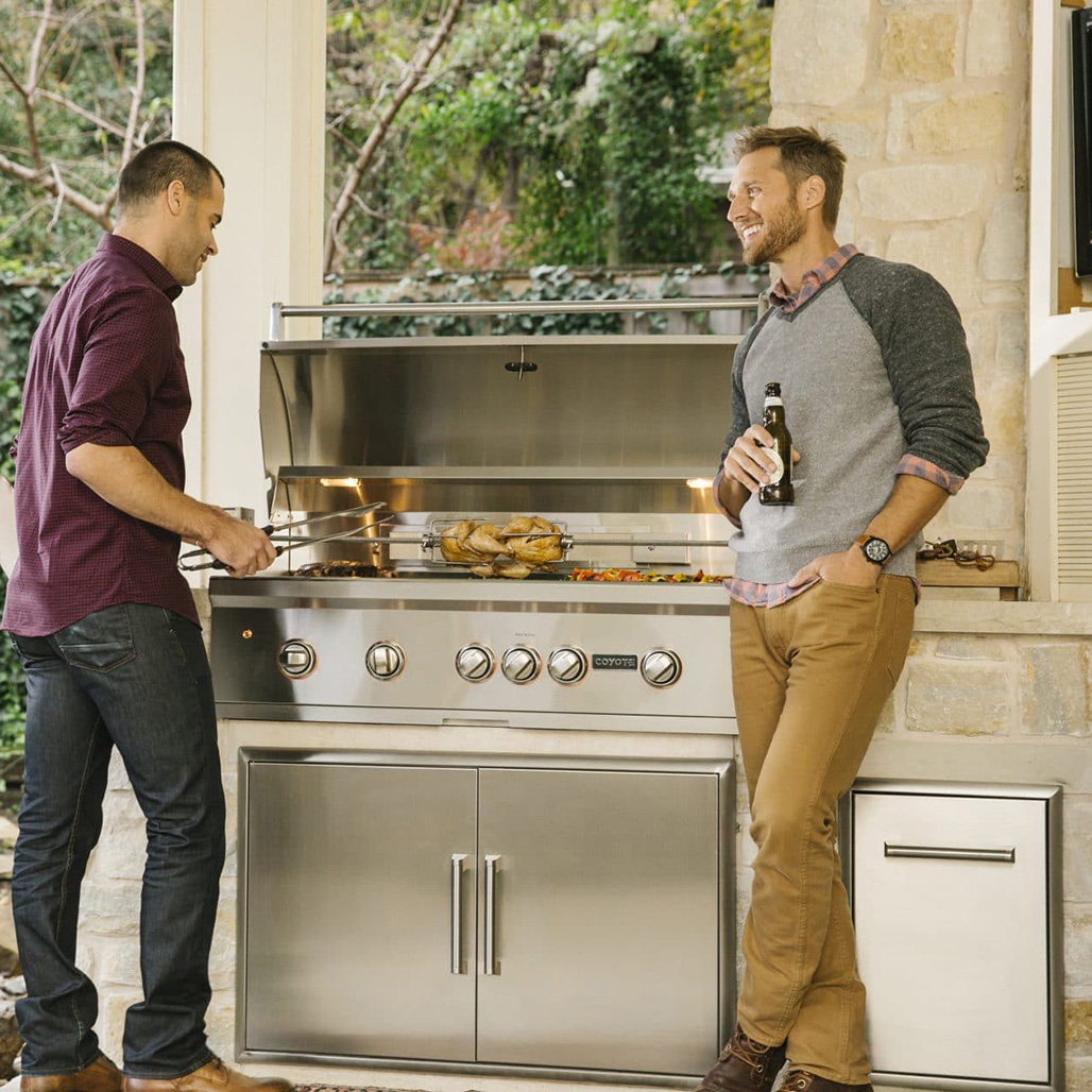 Coyote Outdoor 31" Access Doors | Stainless Steel Access Doors