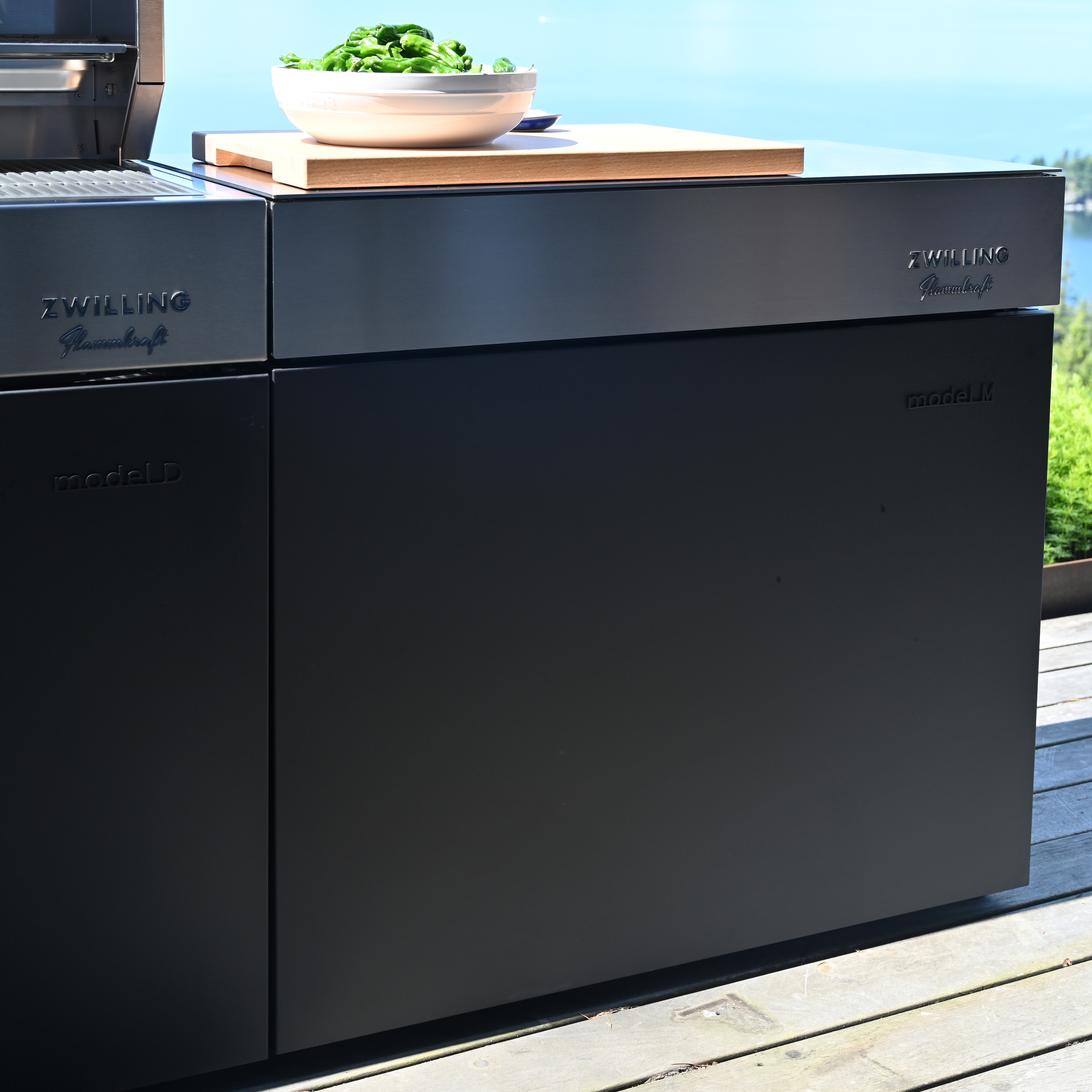Flammkraft Zwilling Model M Kitchen Prep Center Module | Embers Living