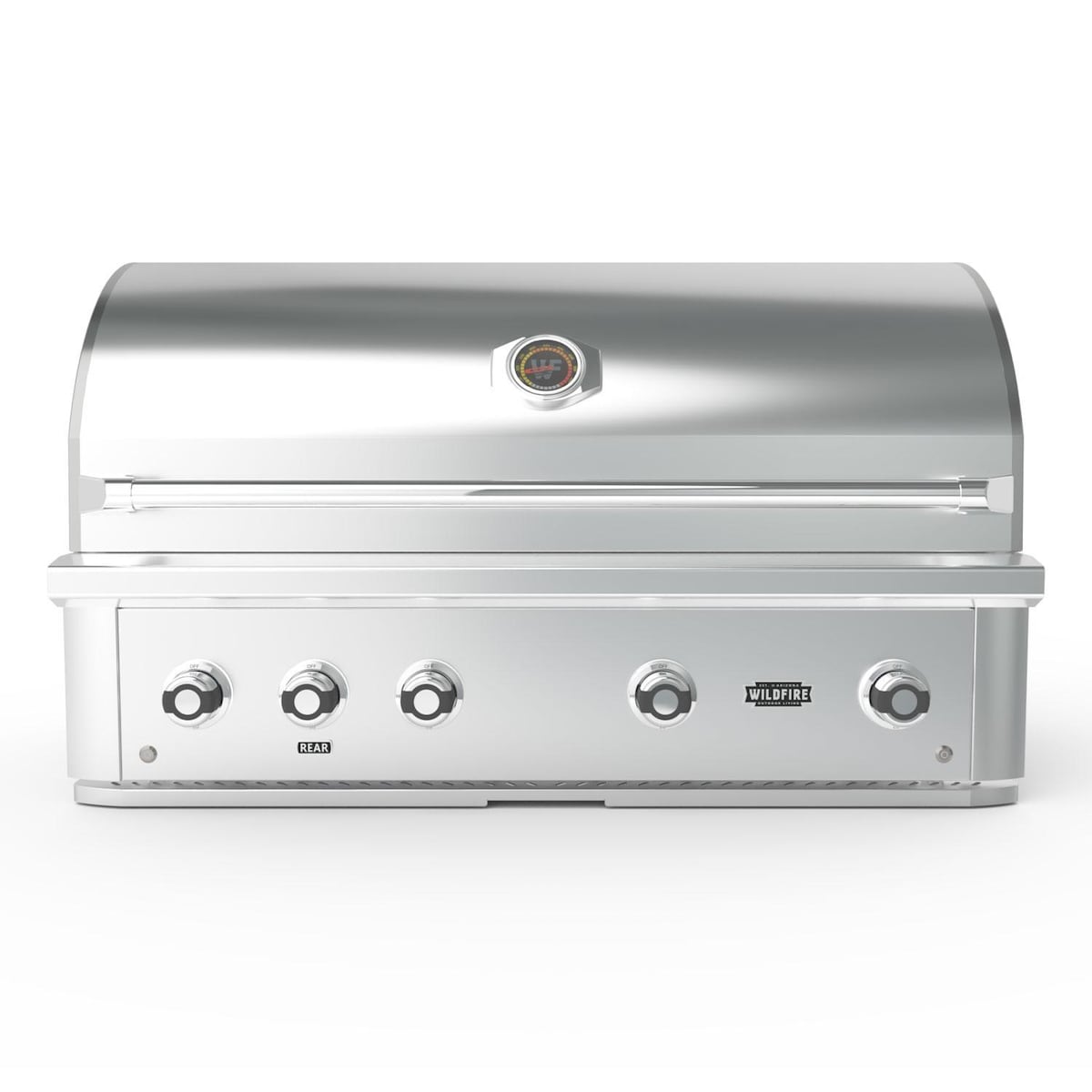 Wildfire Ranch Pro 42" Freestanding Gas Grill | Traditional Stainless Steel