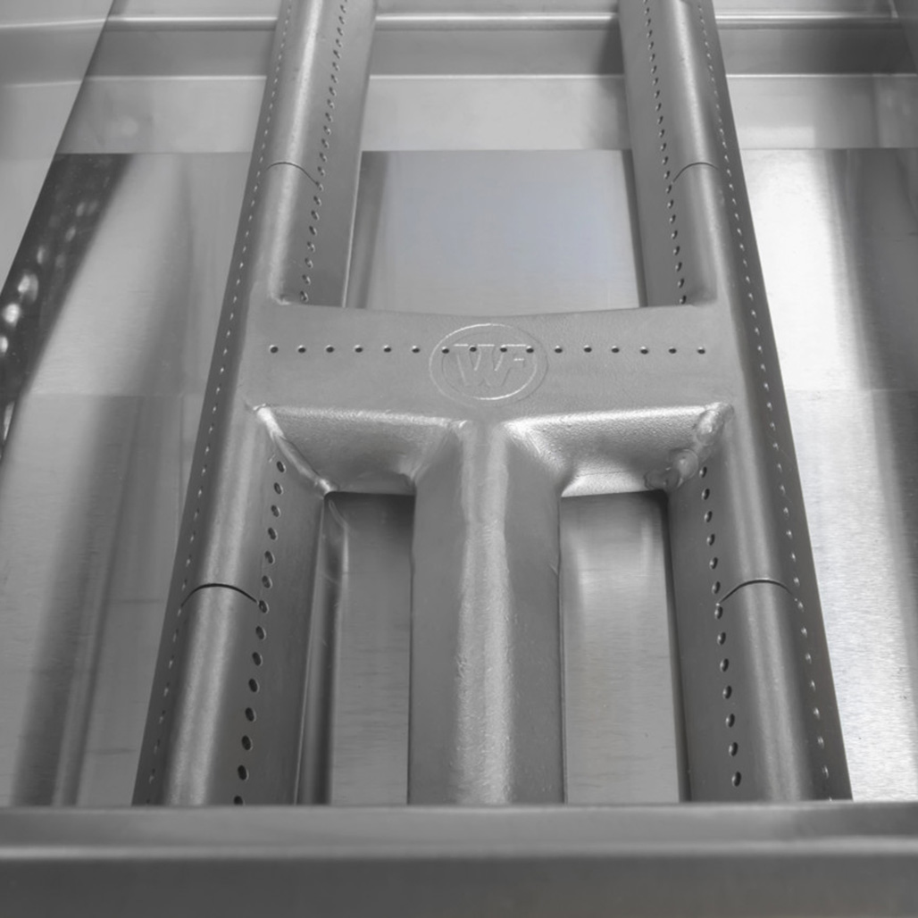 Wildfire Ranch Pro 42" Freestanding Gas Grill | 4 Cast Stainless Steel Burners