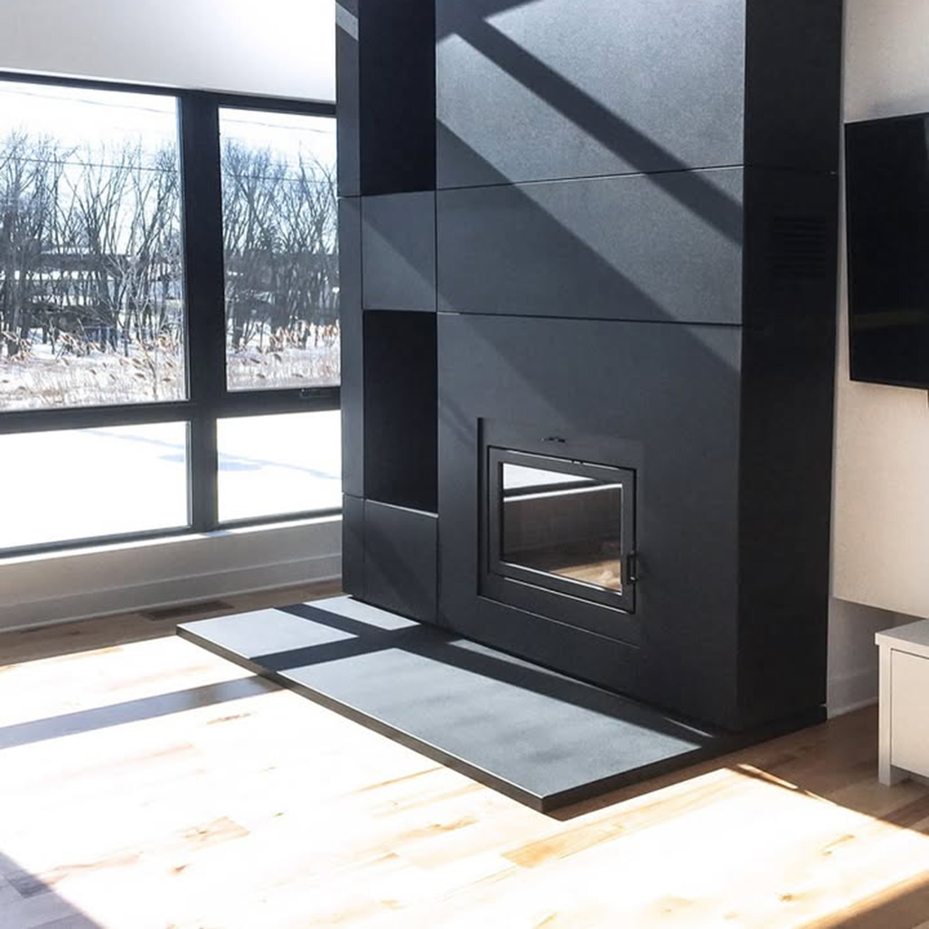 Supreme Astra 18 Clean Face Zero-Clearance Wood Burning Fireplace | EPA Firebox Size: 1.79 cubic feet