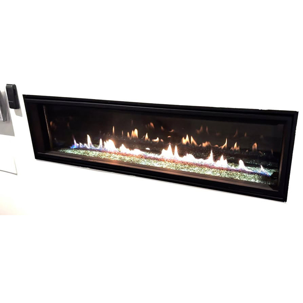 Heat N Glo 60" Mezzo Direct Vent Linear Fireplace | Open Box Sale