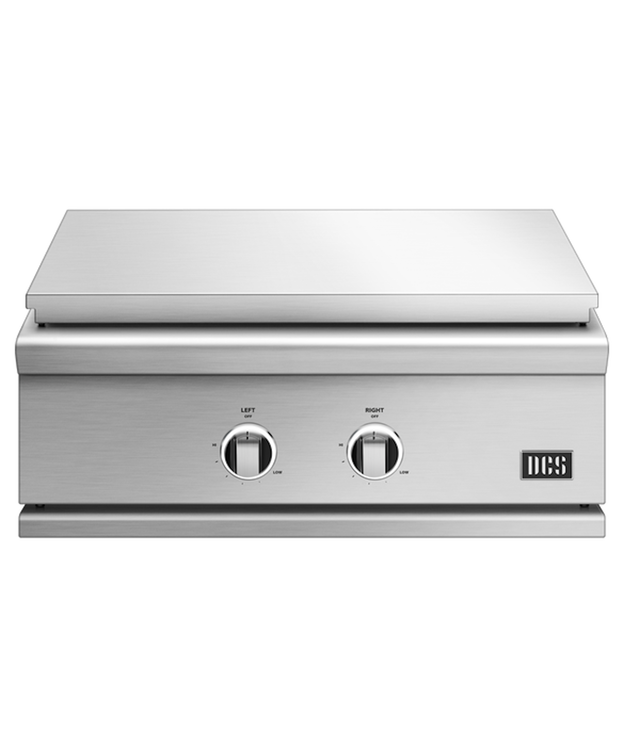 DCS 30" Freestanding Gas Griddle | Large griddle surface with precise temperature control