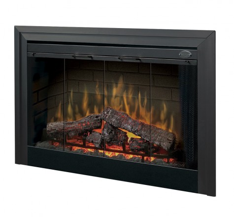 Dimplex 45" Deluxe Built-In Electric Fireplace |Transform Existing Fireplaces