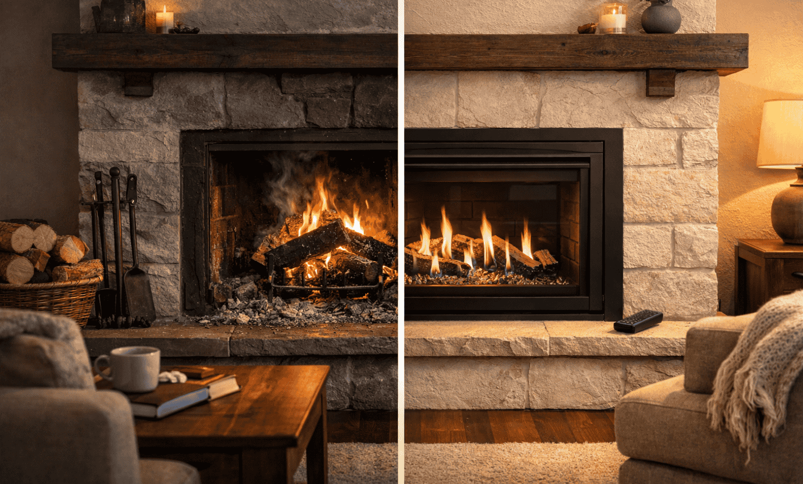 Can I Convert My Wood Burning Fireplace to Gas?