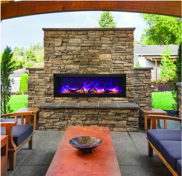 Best Four Benefits of Outdoor Linear Fireplaces Embers Fireplaces