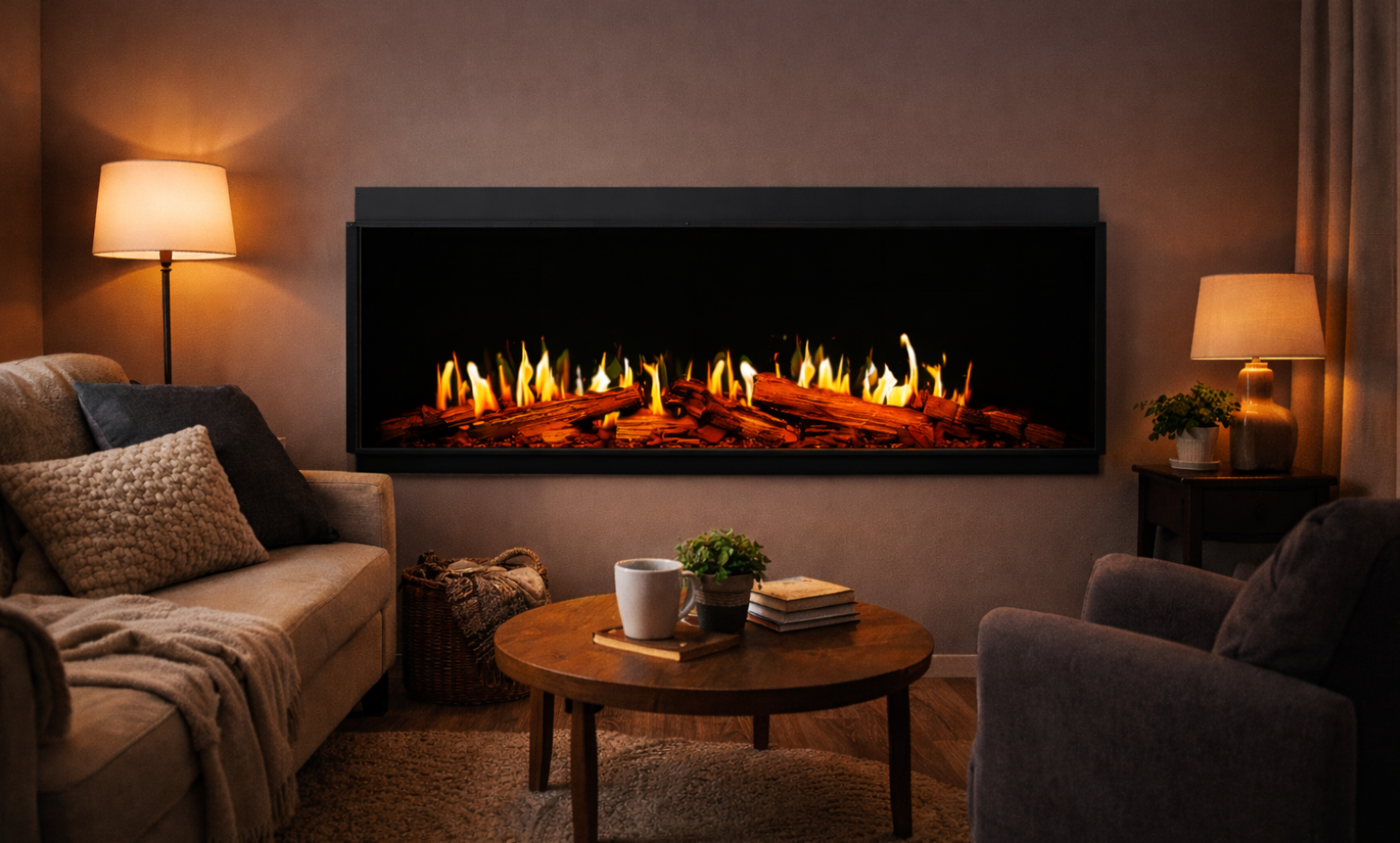Transform Your Small Living Room with Fireplace Ideas - Embers ...