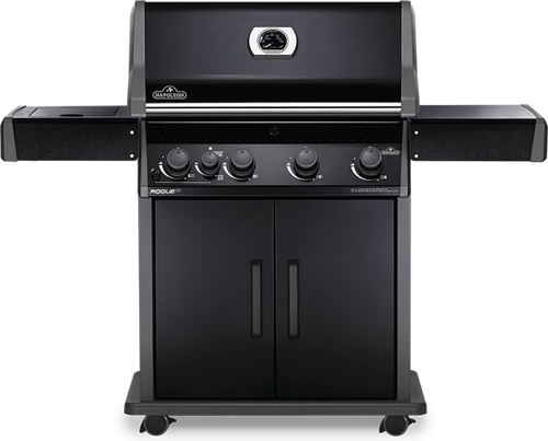 Napoleon Rogue 525 Gas Grill with Infrared Side Burner - Black