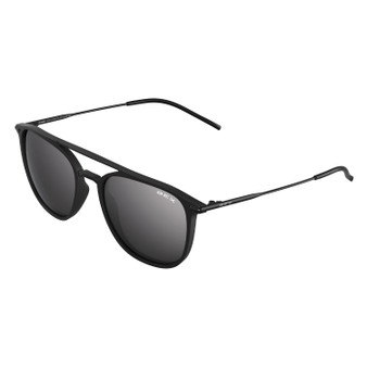 Bex Men's & Women's "Dillinger" Sunglasses (Black/Gray) - S45BGS