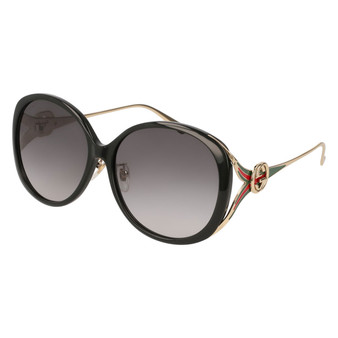 Gucci Women's "Injection" Sunglasses - GG0226SK